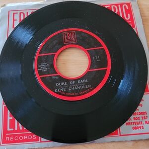 Eric Records 1961 'Duke of Earl' Vinyl Record